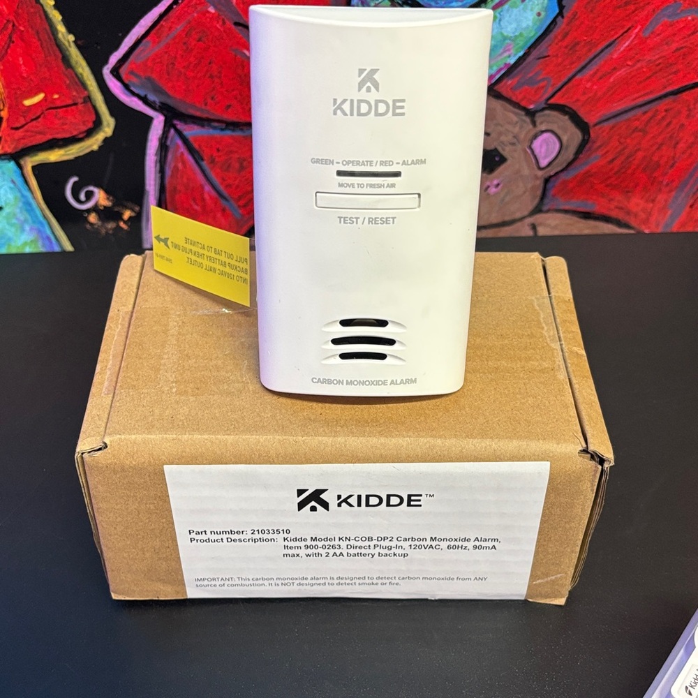 Kidde White Carbon Monoxide Alarm